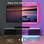 Tira LED RGB USB con control por app Bluetooth