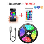 Tira LED RGB USB con control por app Bluetooth