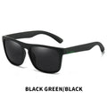 Gafas de sol cuadradas vintage polarizadas unisex