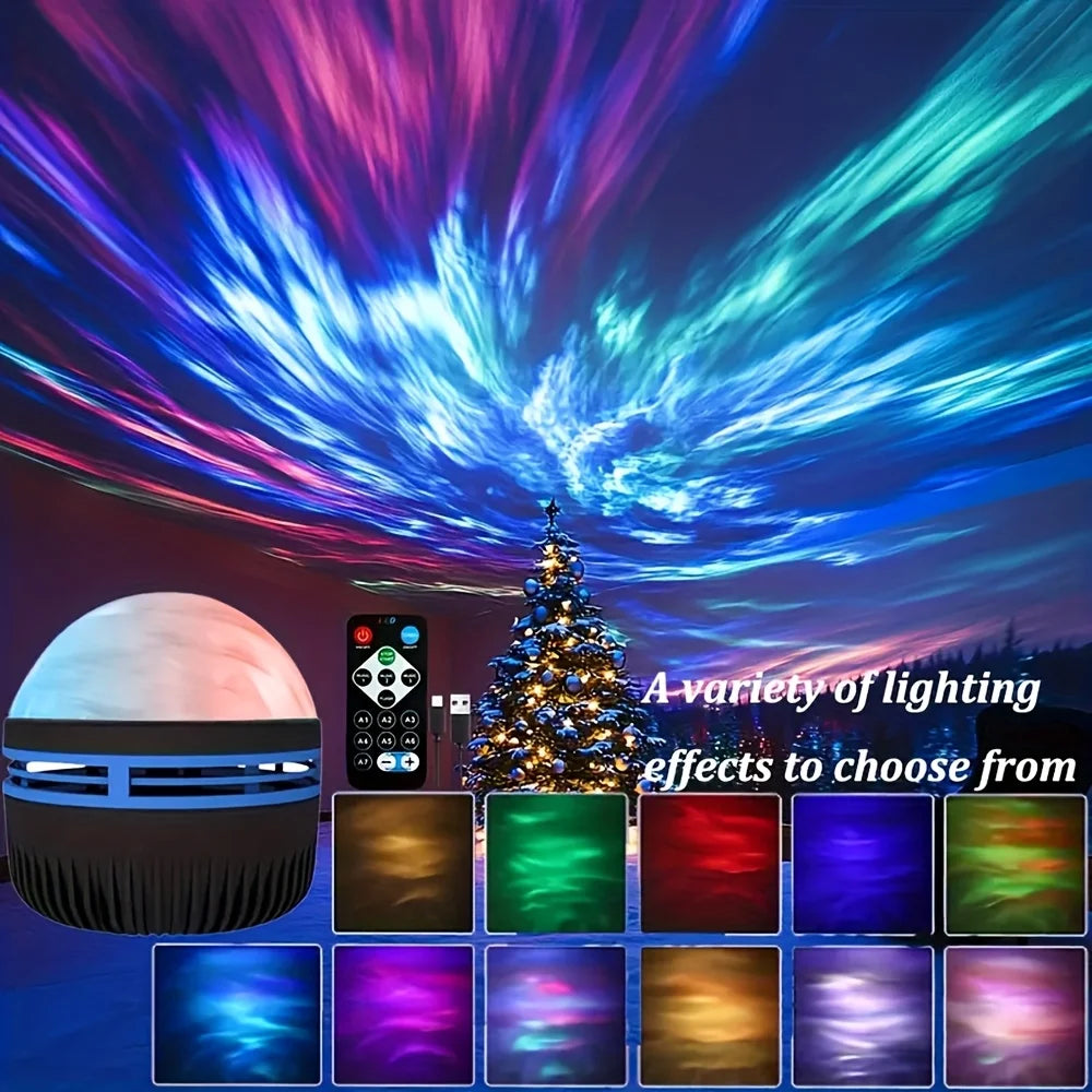 Proyector de galaxia y estrellas USB