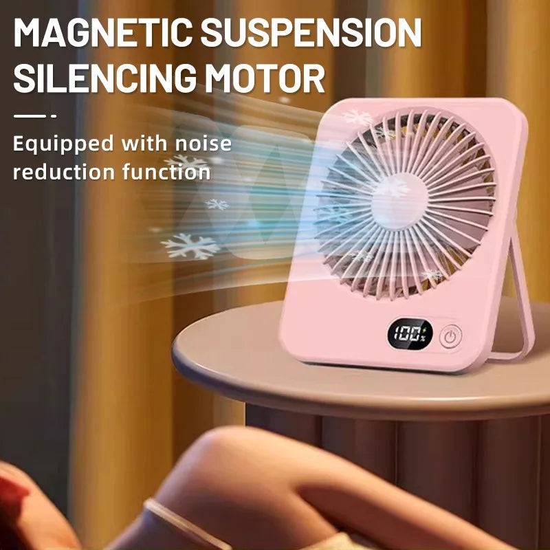 Ventilador portátil plegable con power bank