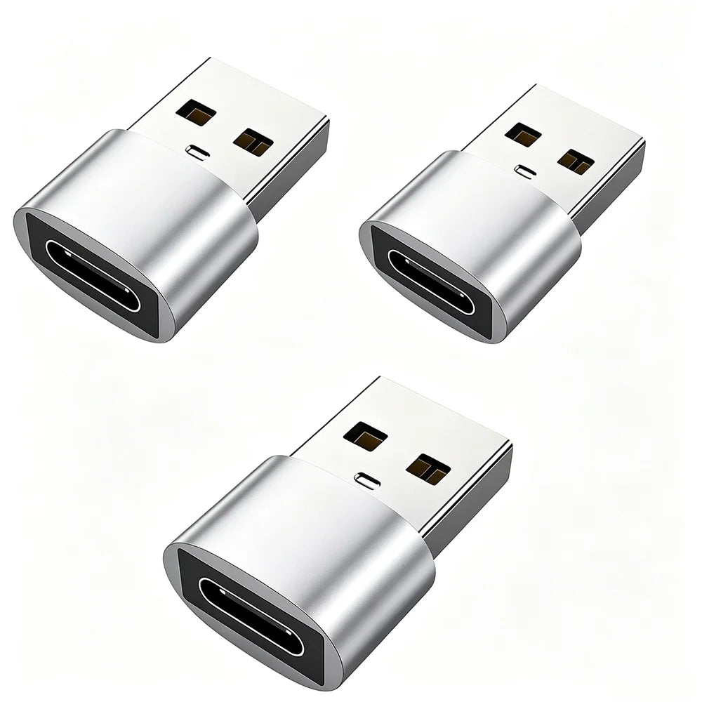 Adaptadores USB a USB-C (pack)