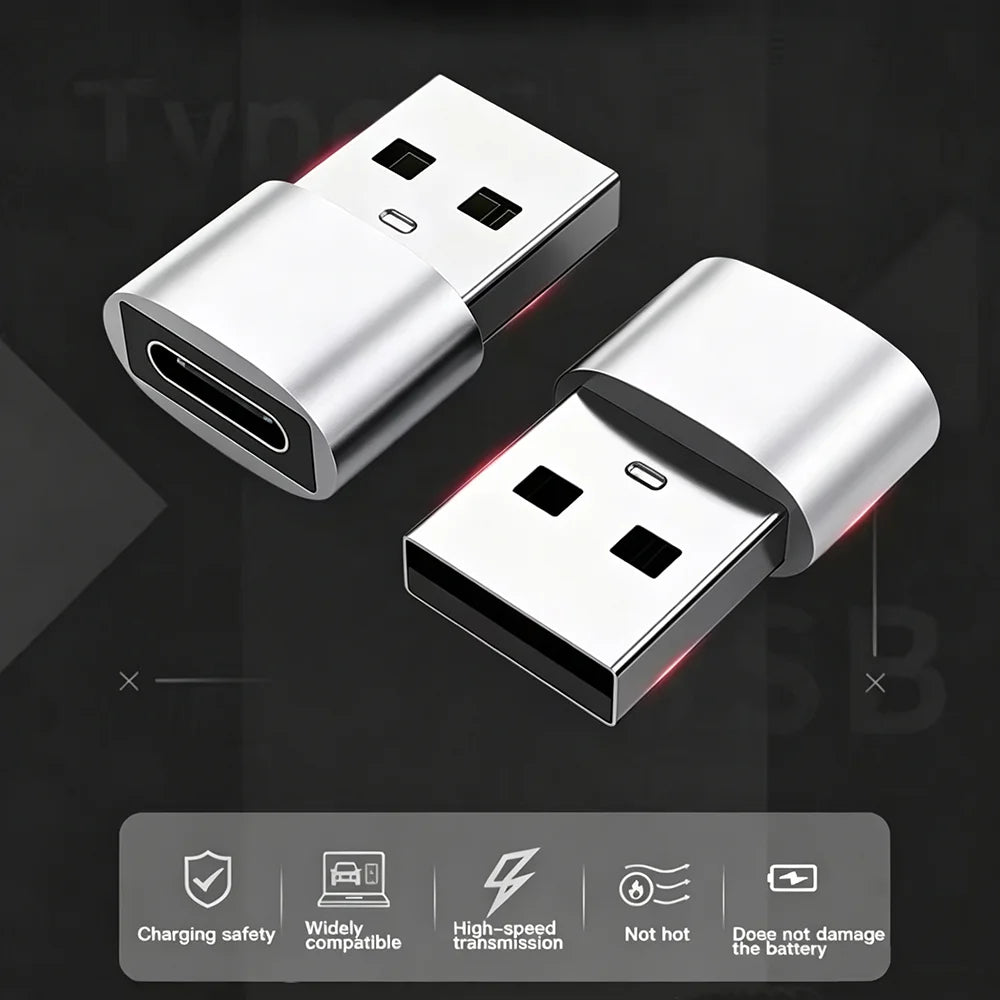 Adaptadores USB a USB-C (pack)