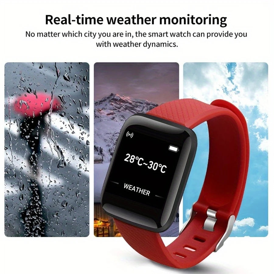 Pulsera de actividad con pantalla a color y notificaciones