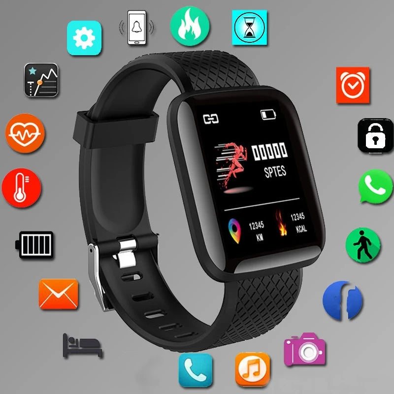 Pulsera de actividad con pantalla a color y notificaciones