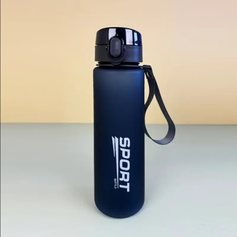 Botella de agua deportiva sin BPA antigoteo