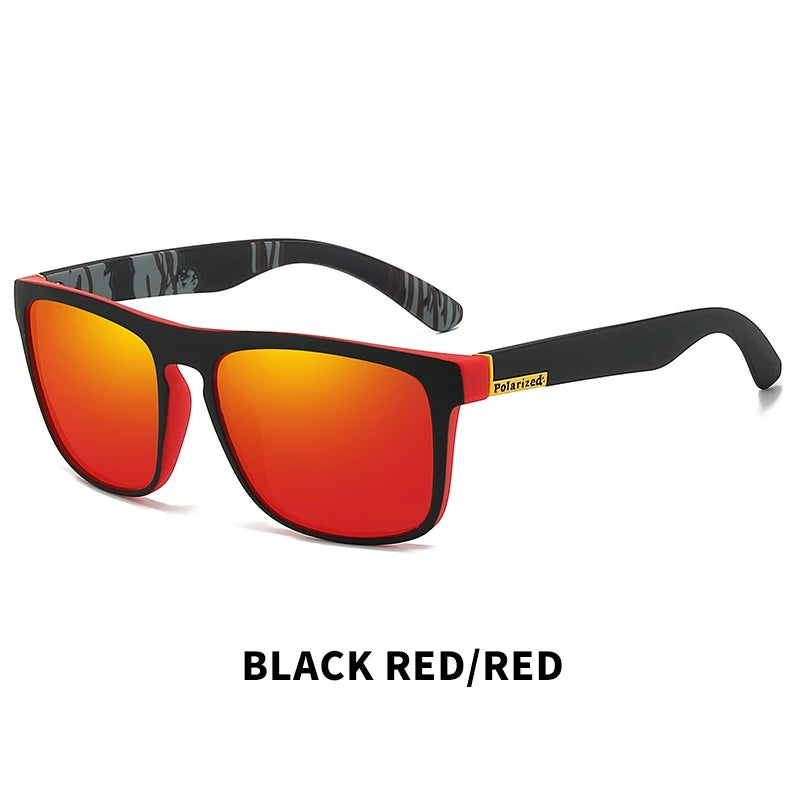 Gafas de sol cuadradas vintage polarizadas unisex