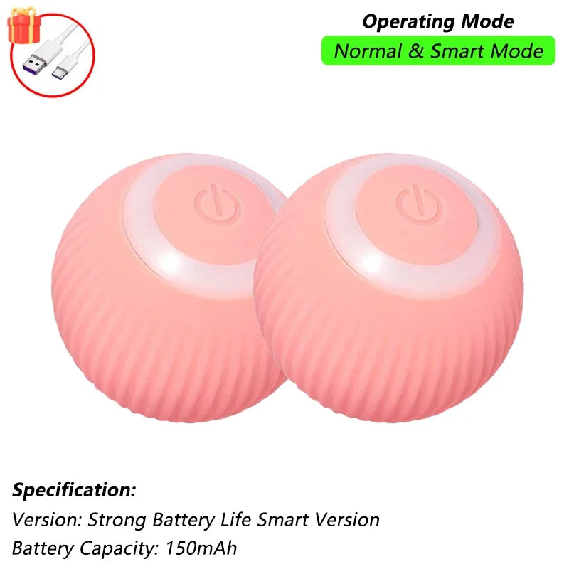 Pelota interactiva automática para gatos