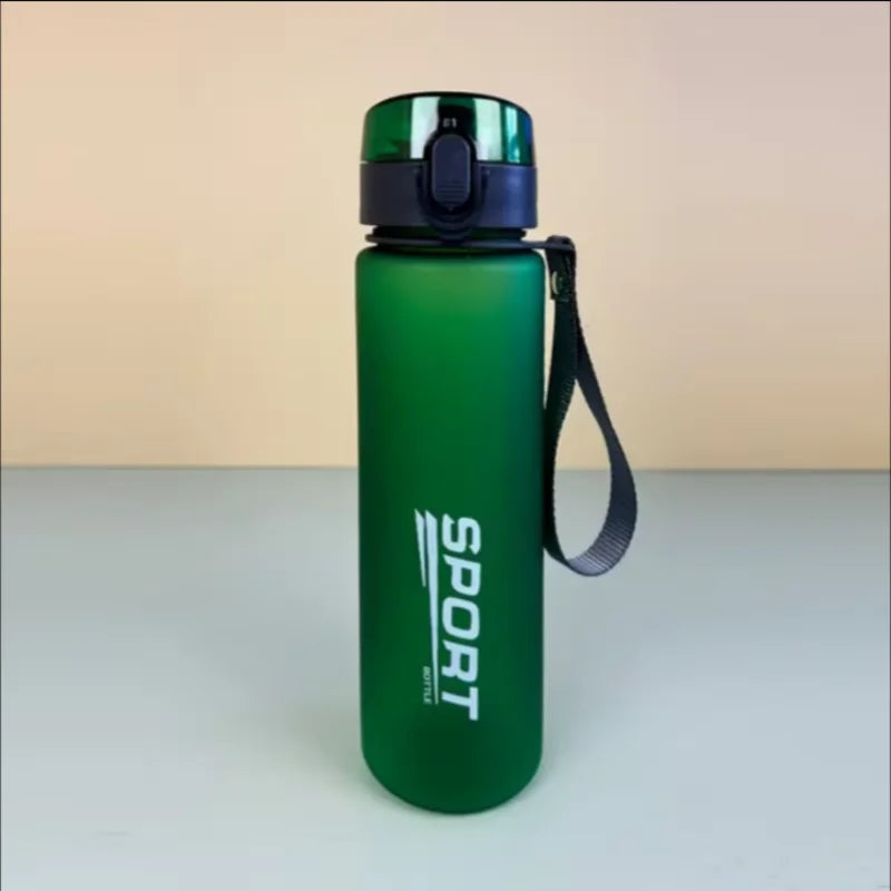 Botella de agua deportiva sin BPA antigoteo