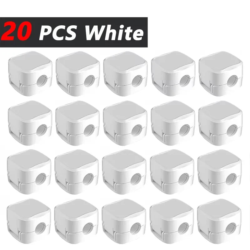 Clips magnéticos para cables