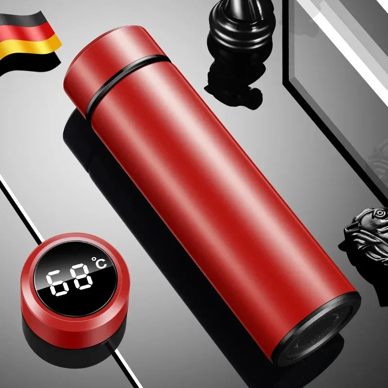 Termo de 500 ml con pantalla de temperatura