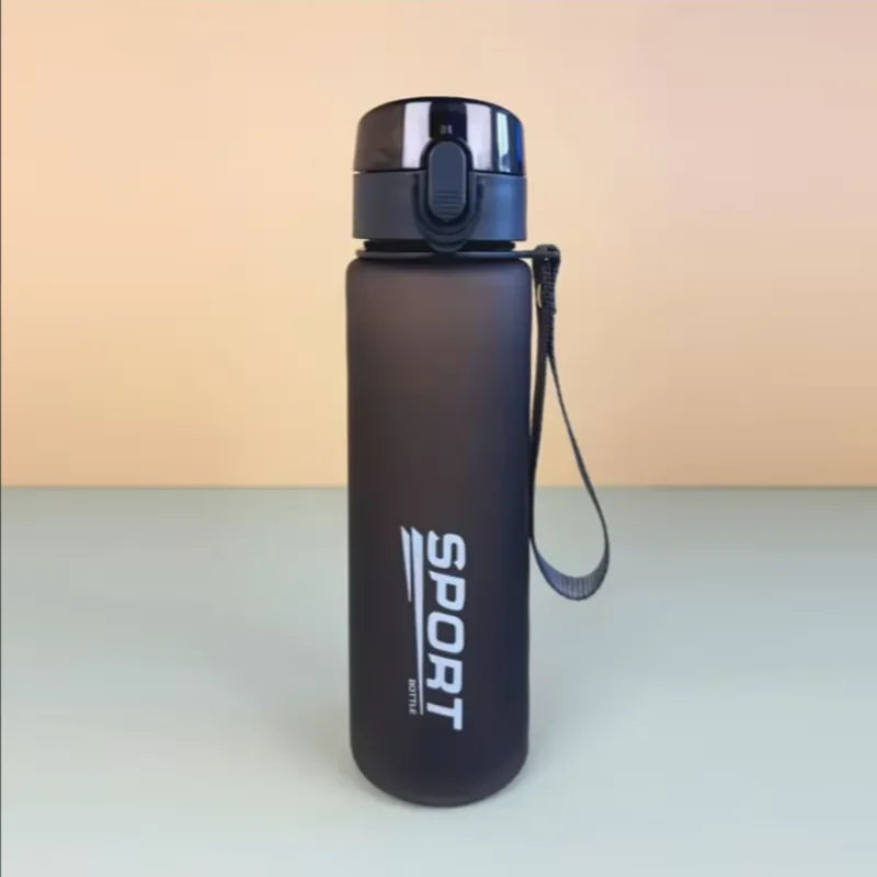 Botella de agua deportiva sin BPA antigoteo