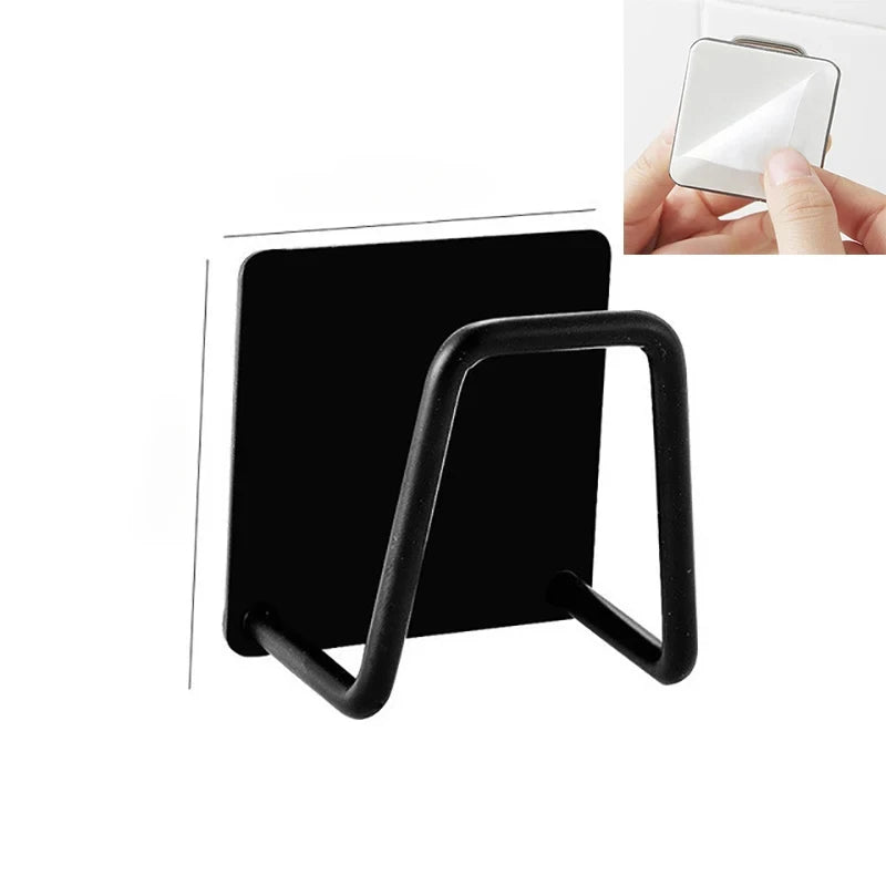 Soporte de acero inoxidable para estropajos y esponjas del fregadero