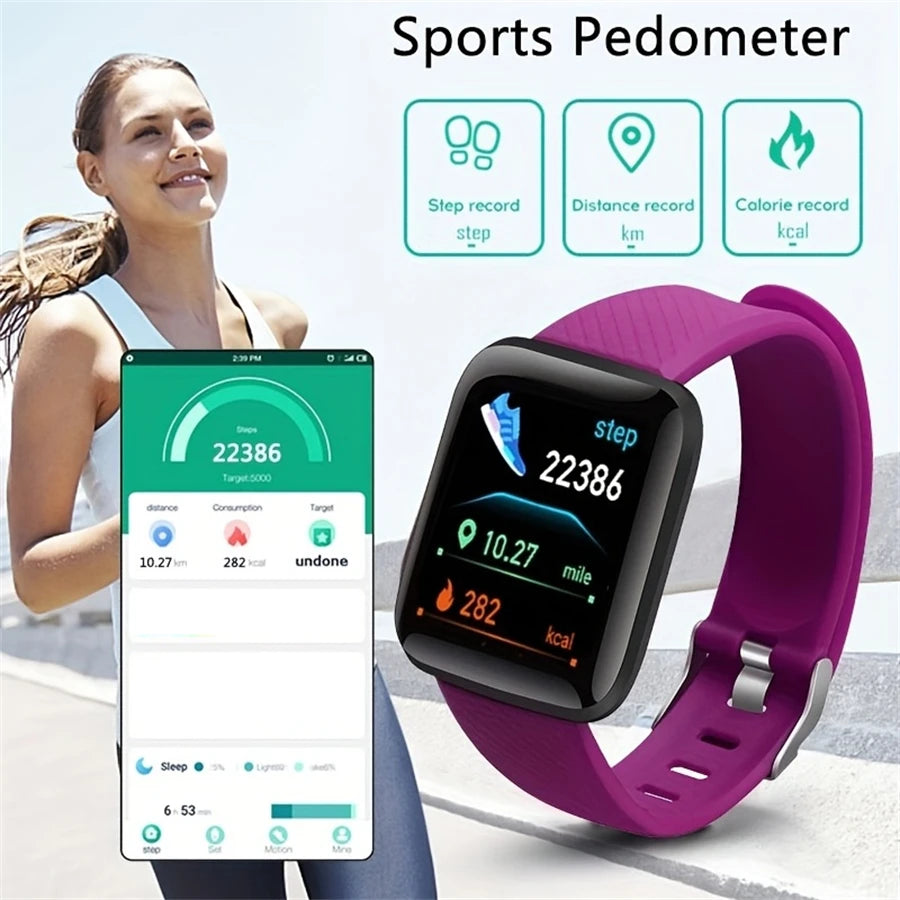 Pulsera de actividad con pantalla a color y notificaciones