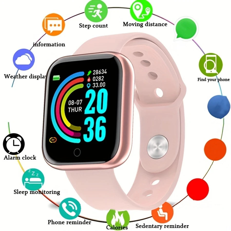 Pulsera de actividad con pantalla a color y notificaciones