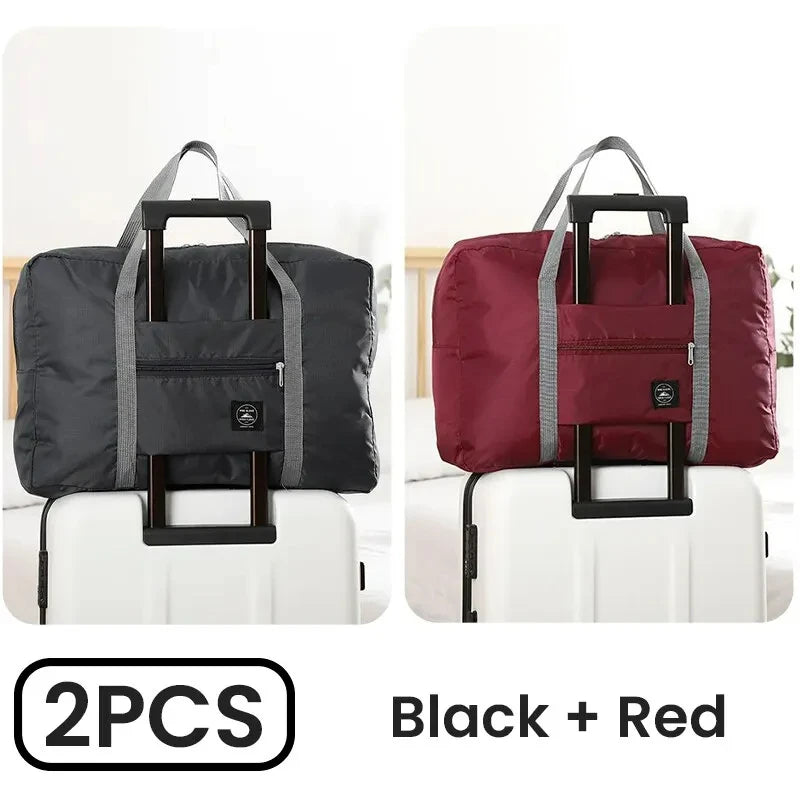Bolsas de viaje plegables (pack de 2)