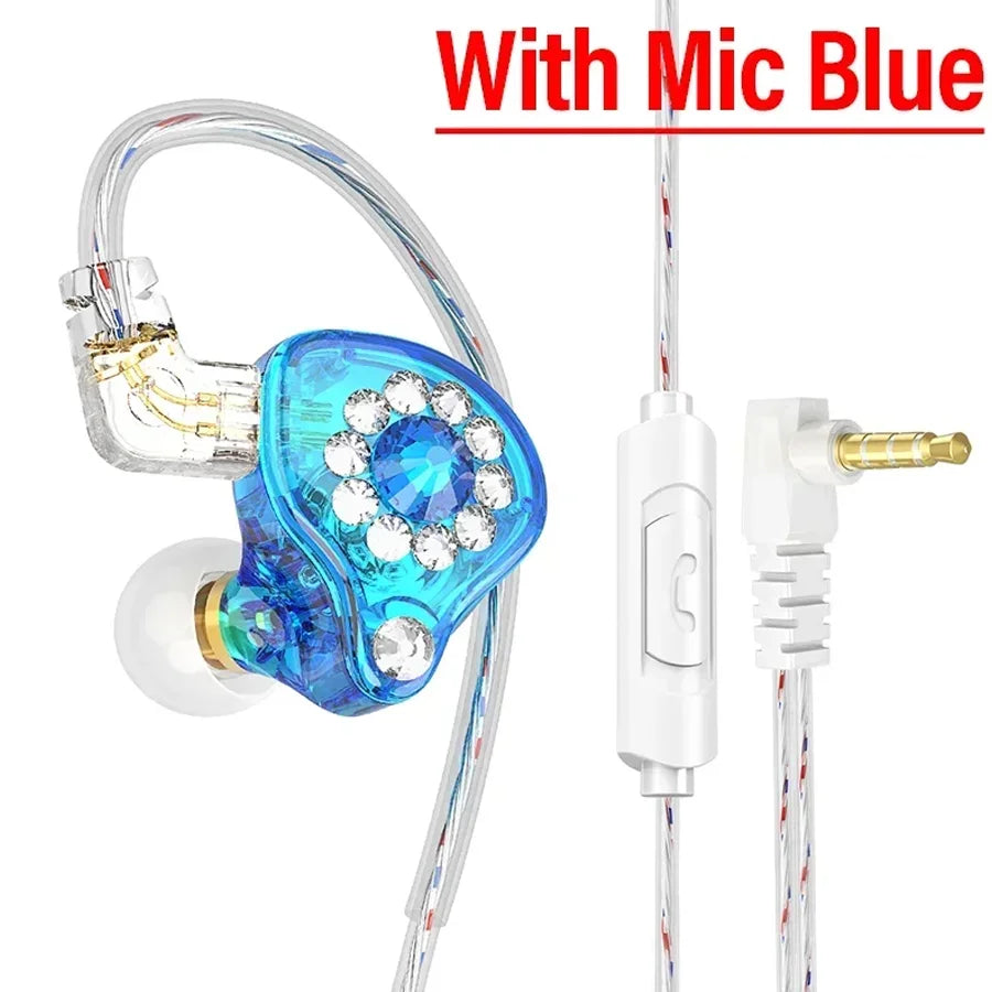 Auriculares in-ear con cable QKZ AK6 con micrófono