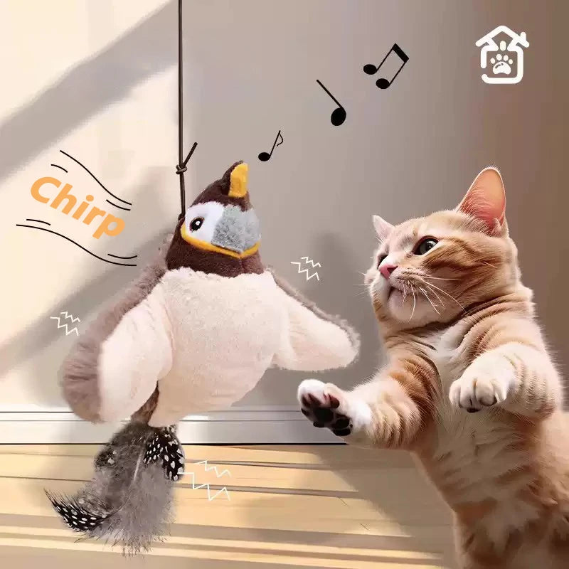 Pelota interactiva automática para gatos