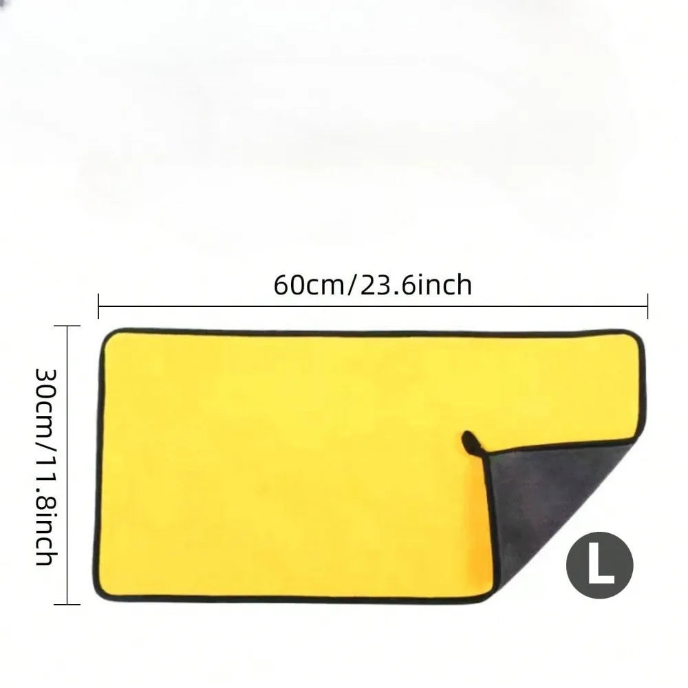 Toallas de microfibra para coche secado rápido