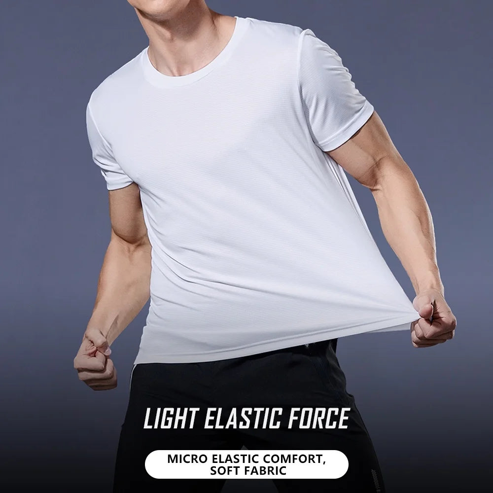Camiseta deportiva de secado rápido para hombre
