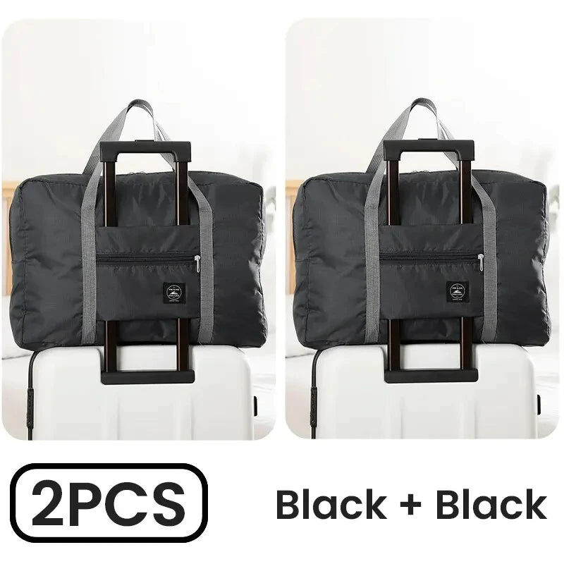 Bolsas de viaje plegables (pack de 2)