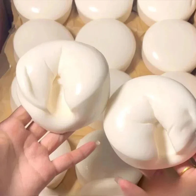 Squishy antiestrés de pastel y pan