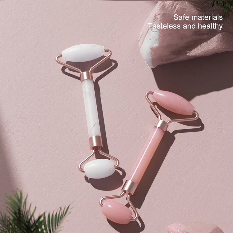 Kit facial de rodillo y gua sha
