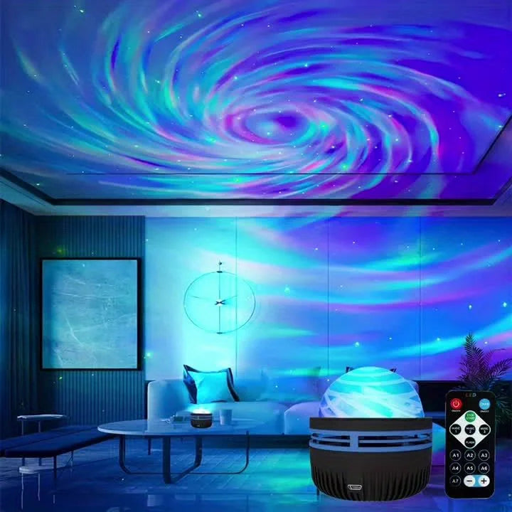 Proyector de galaxia y estrellas USB