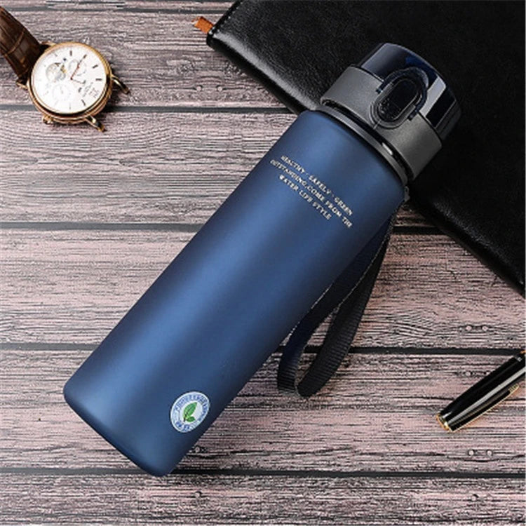 Botella de agua deportiva sin BPA antigoteo