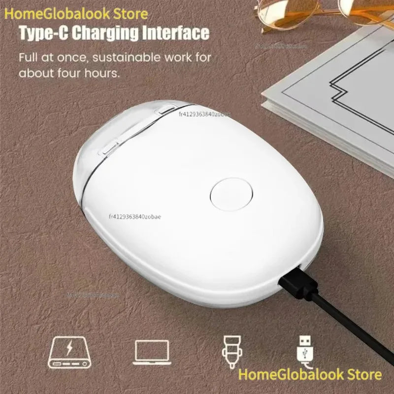 Cortaúñas eléctrico recargable con luz