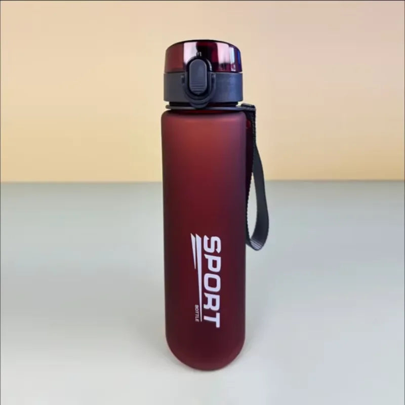 Botella de agua deportiva sin BPA antigoteo