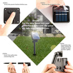 Guirnalda de luces LED solar para exterior