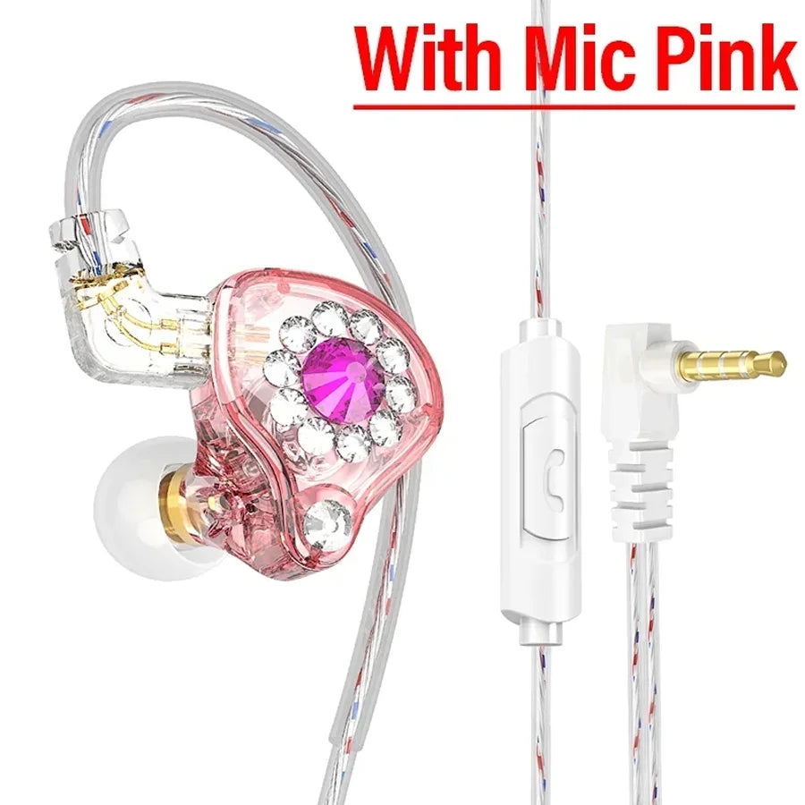 Auriculares in-ear con cable QKZ AK6 con micrófono