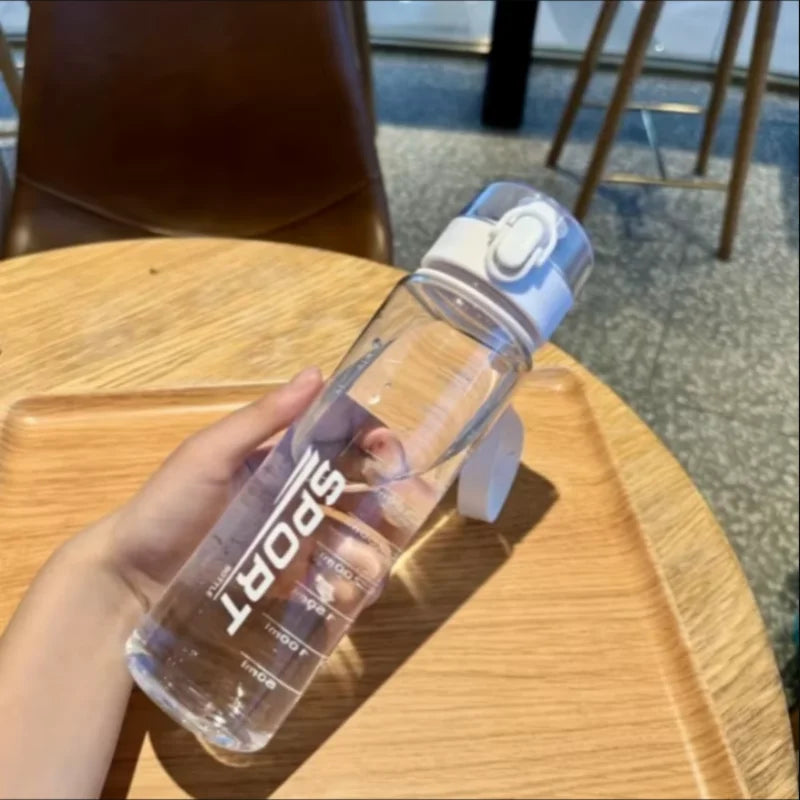 Botella de agua deportiva sin BPA antigoteo