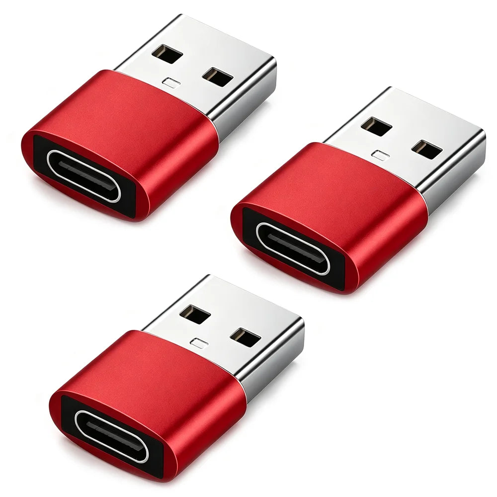 Adaptadores USB a USB-C (pack)