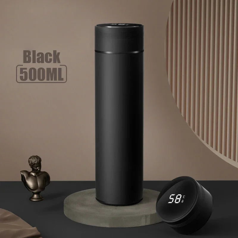 Termo de 500 ml con pantalla de temperatura