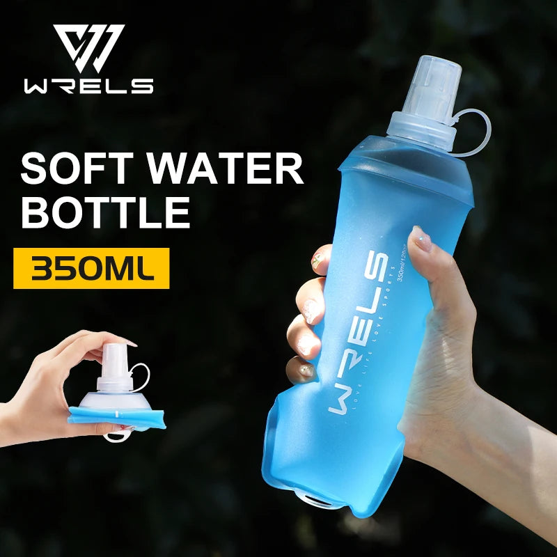 Botella de agua plegable de silicona TPU