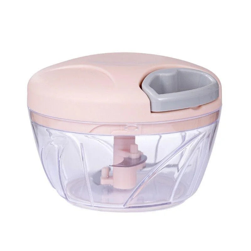 Picadora manual de cuerda para verduras y ajo