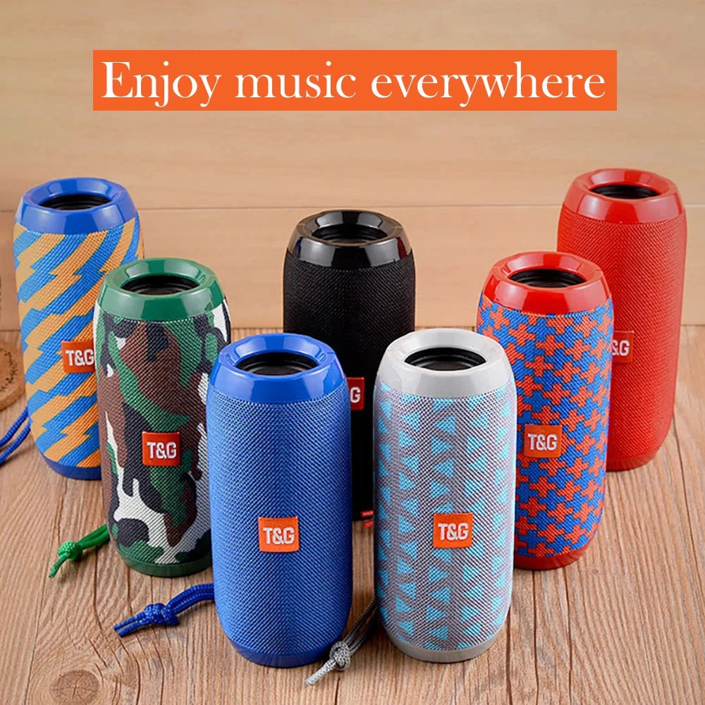 Altavoz Bluetooth portátil con radio FM