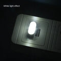 Mini luz LED USB de ambiente para coche