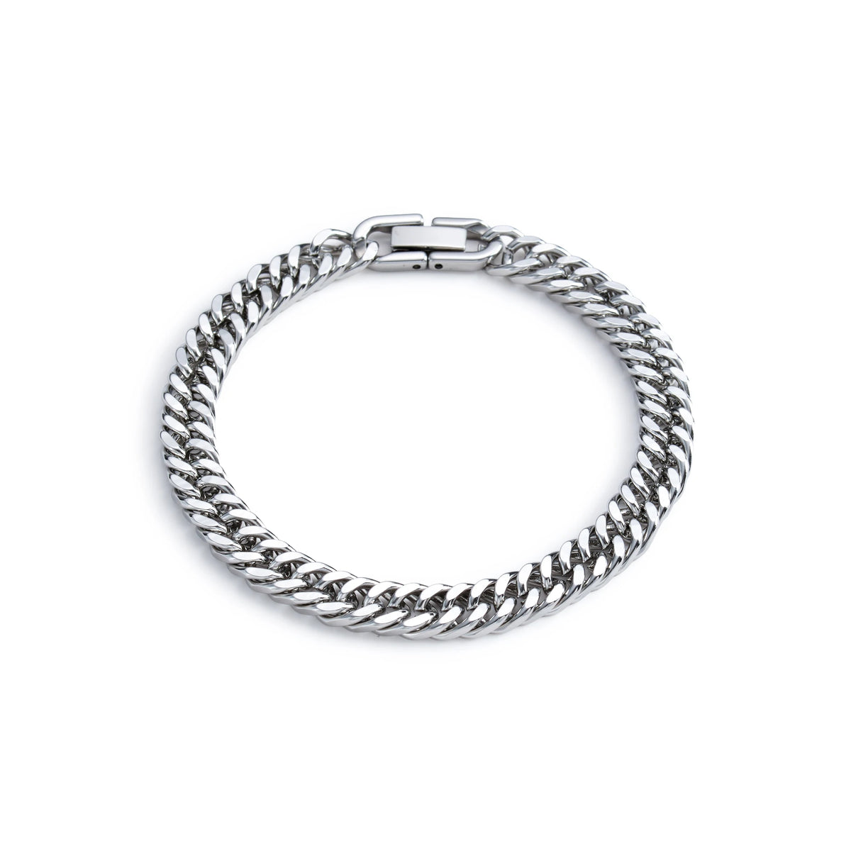 Pulsera trenzada de acero con cierre magnético