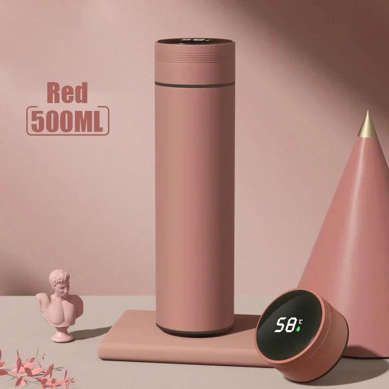 Termo de 500 ml con pantalla de temperatura