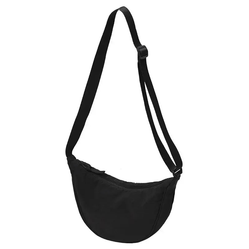 Riñonera de media luna unisex
