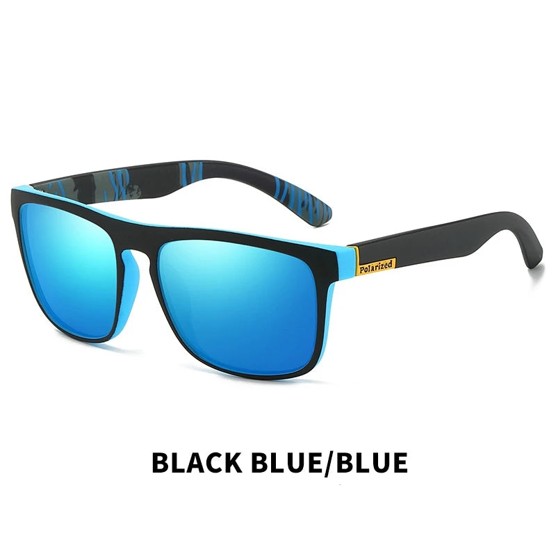Gafas de sol cuadradas vintage polarizadas unisex