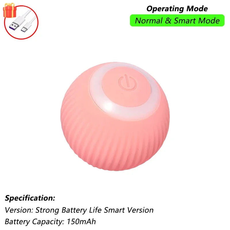 Pelota interactiva automática para gatos