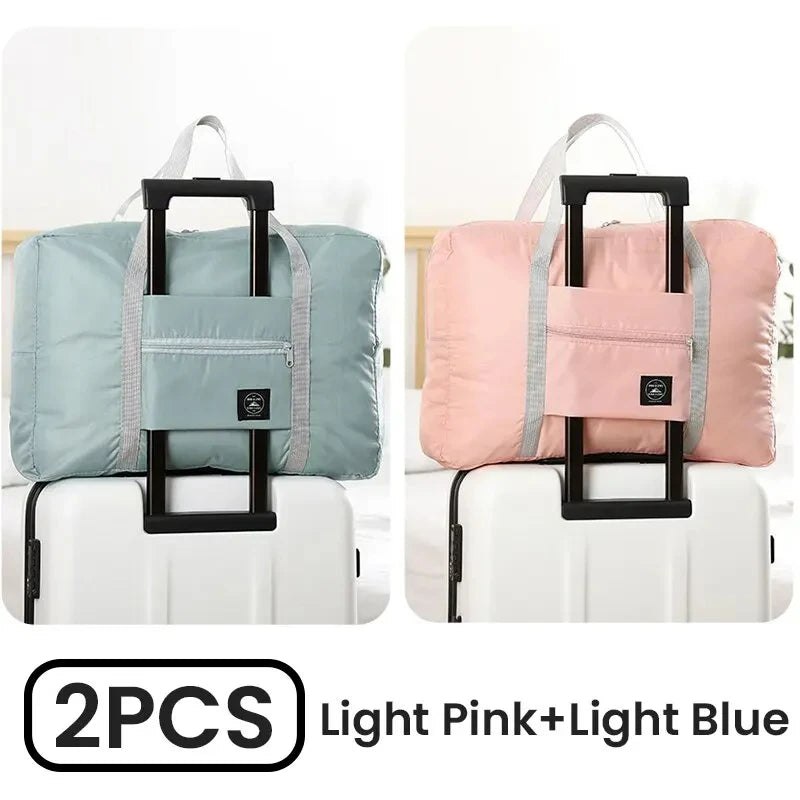 Bolsas de viaje plegables (pack de 2)