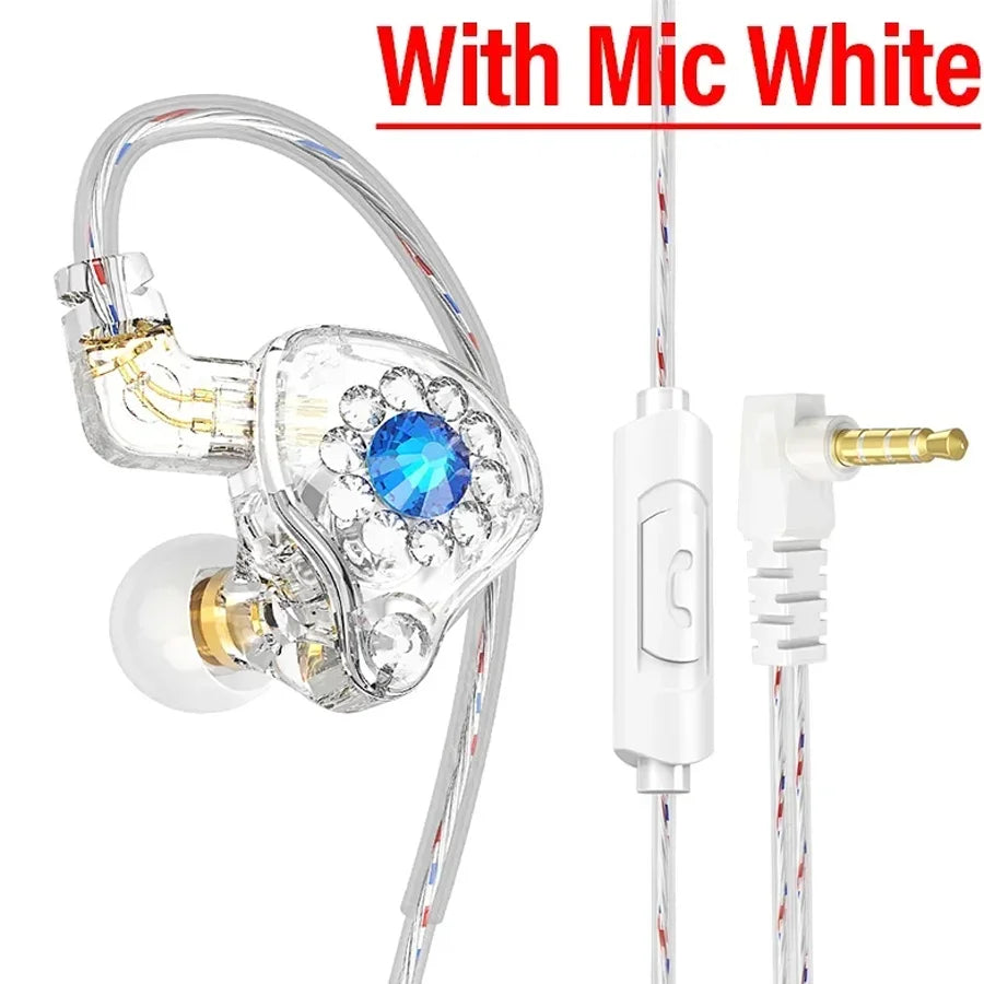 Auriculares in-ear con cable QKZ AK6 con micrófono