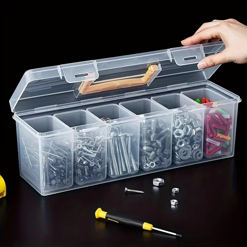 Set de cajas organizadoras para tornillos y piezas