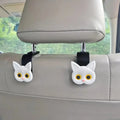 Ganchos de gatito para reposacabezas del coche (2 uds)