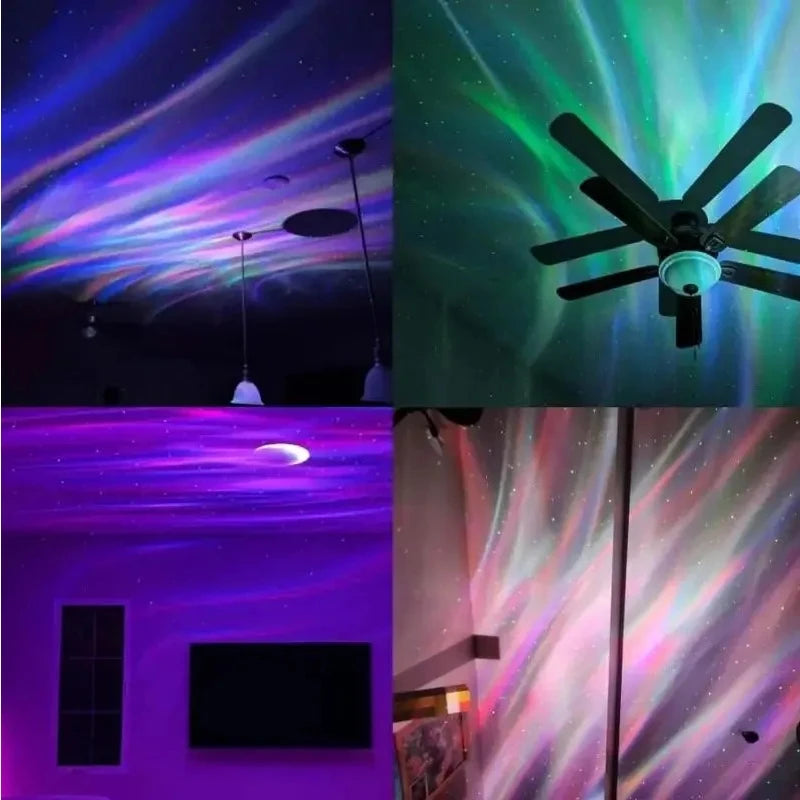 Proyector de galaxia y estrellas USB